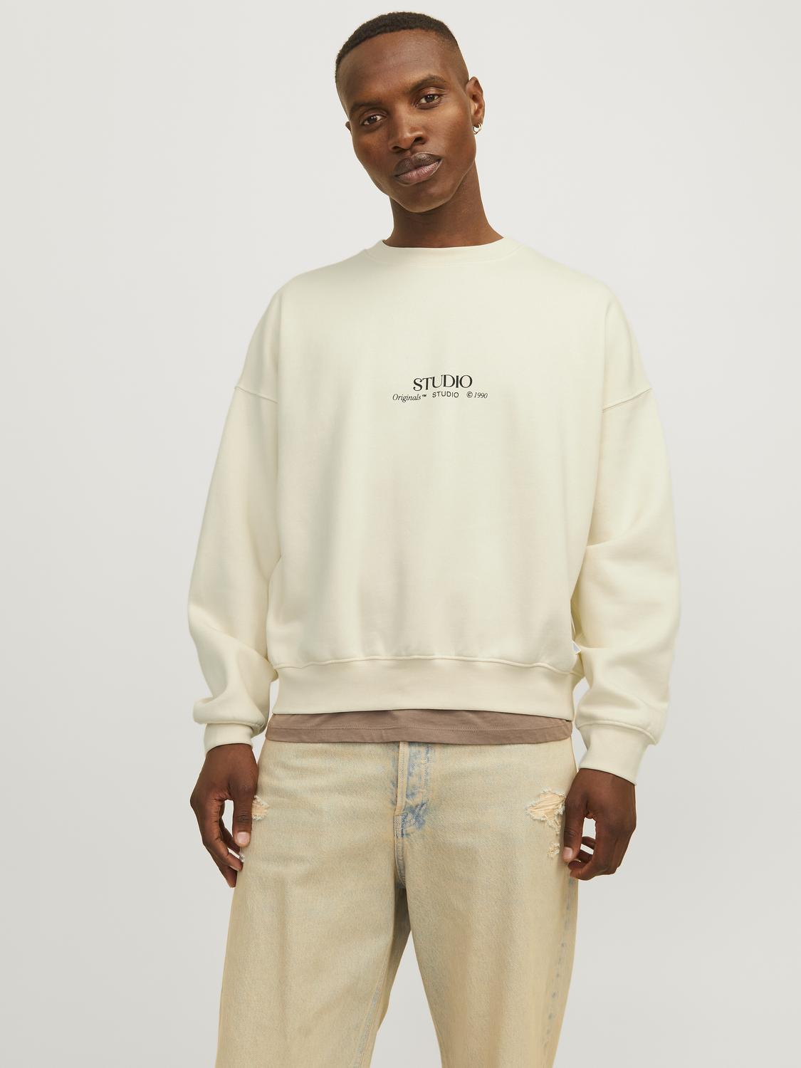 JORBROOKLYN Sweatshirt - Antique White