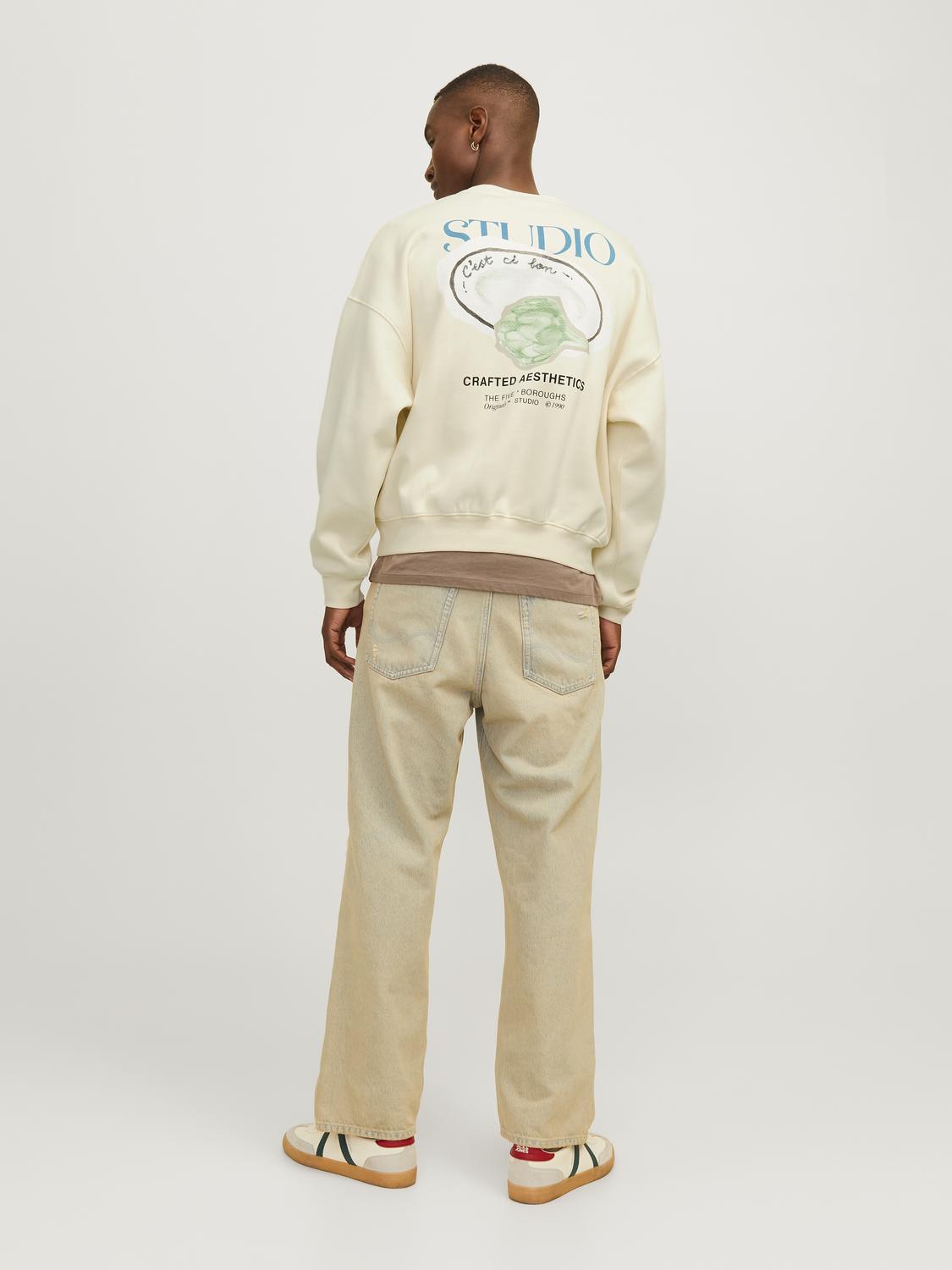 JORBROOKLYN Sweatshirt - Antique White