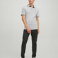 JJEPAULOS Polo Shirt - Light Grey Melange