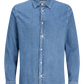 JPRCCREGENT Shirt - Medium Blue Denim