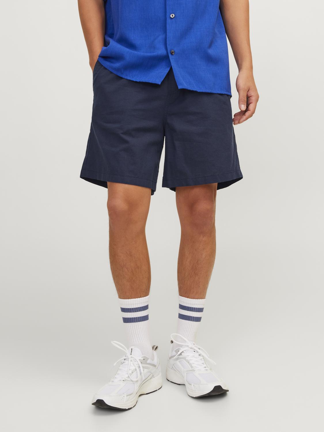 JPSTJAIDEN Shorts - Navy Blazer