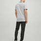 JJEPAULOS Polo Shirt - Light Grey Melange