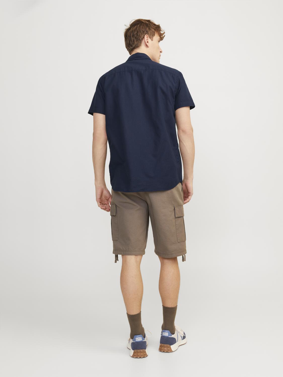 JJESUMMER Shirts - Navy Blazer