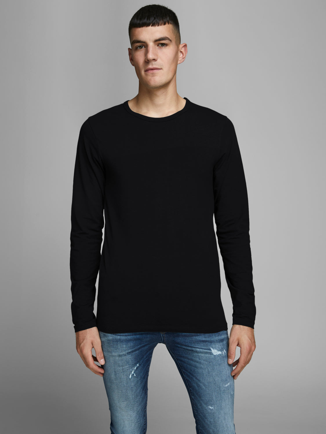 JJEBASIC T-shirt - black