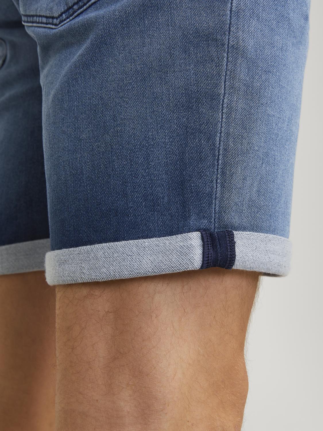 JJIRICK Shorts - Blue Denim