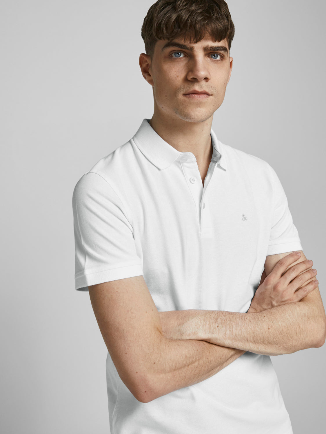 JJEPAULOS Polo Shirt - white