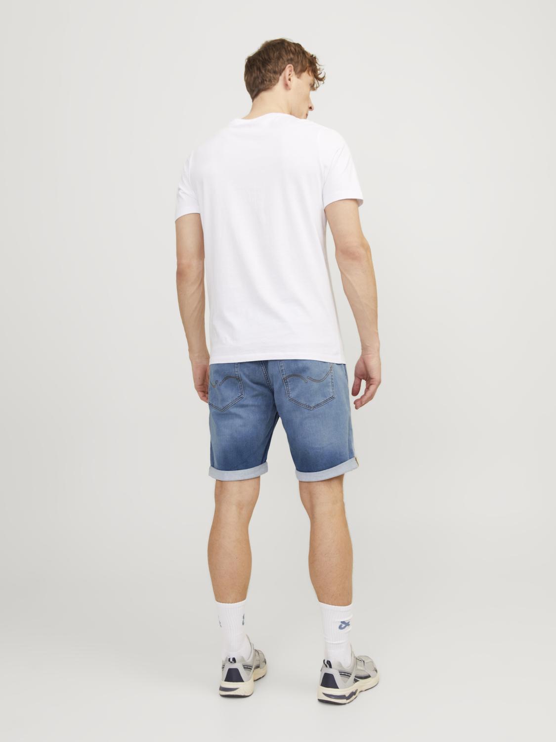 JJIRICK Shorts - Blue Denim