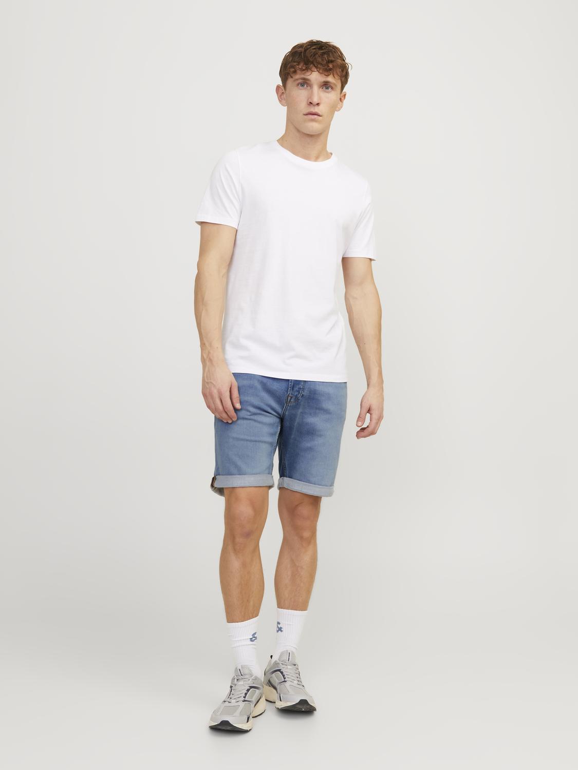 JJIRICK Shorts - Blue Denim