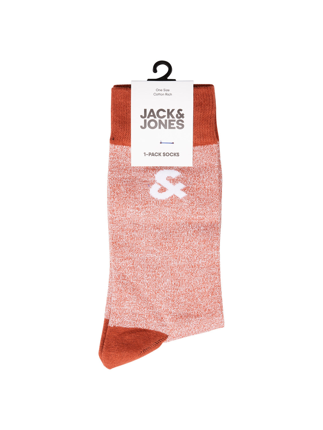 JACTWISTED Socks - red ochre