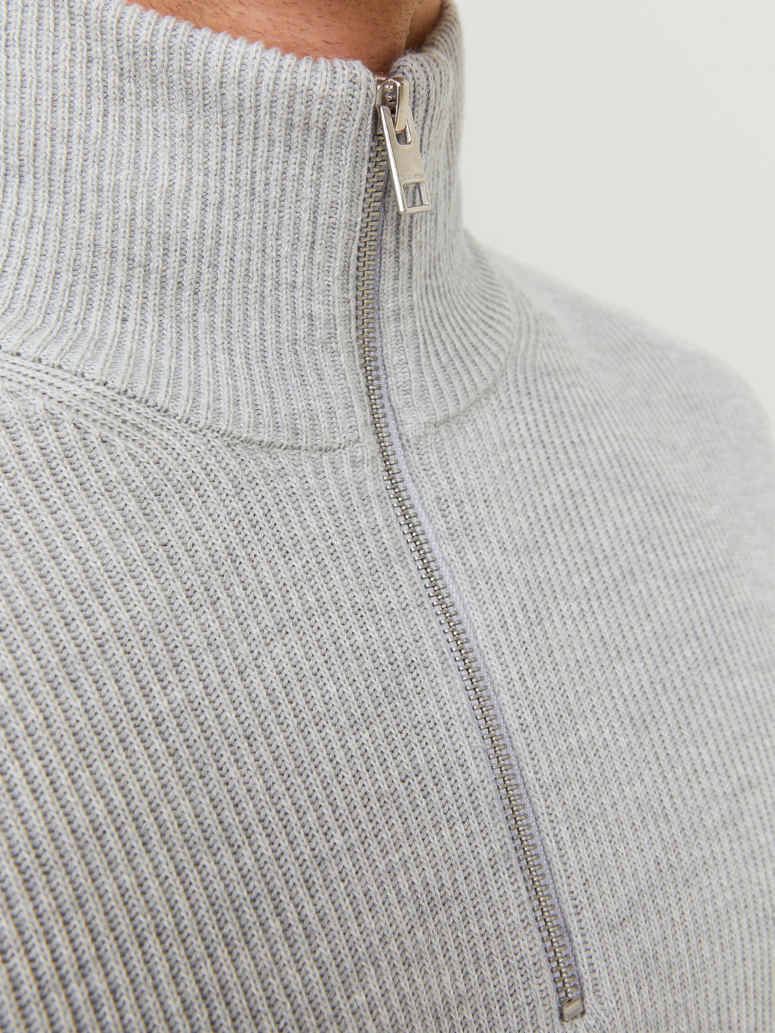 JPRCCPERFECT Pullover - Cool Grey