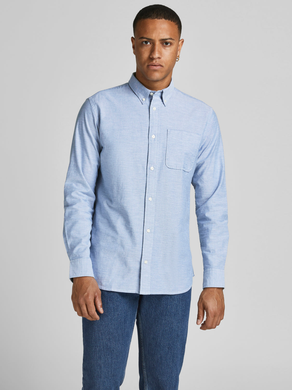 JPRBLUBROOK Shirts - Cashmere Blue