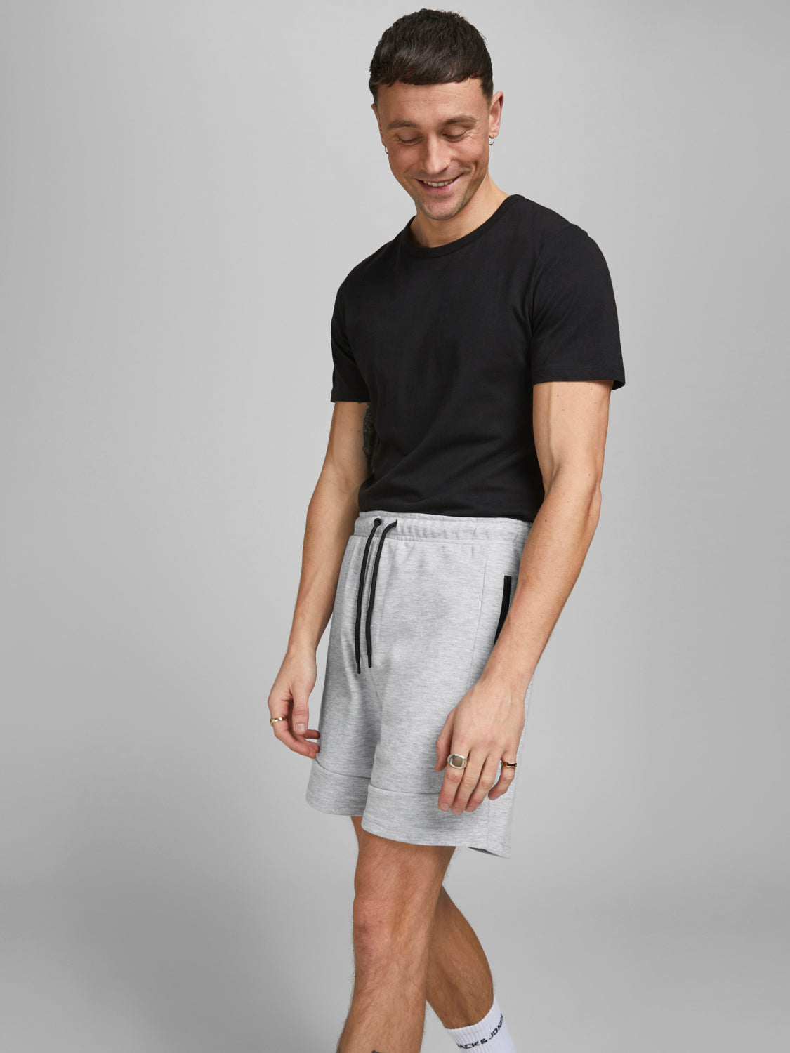 JJIAIR Shorts - Light Grey Melange