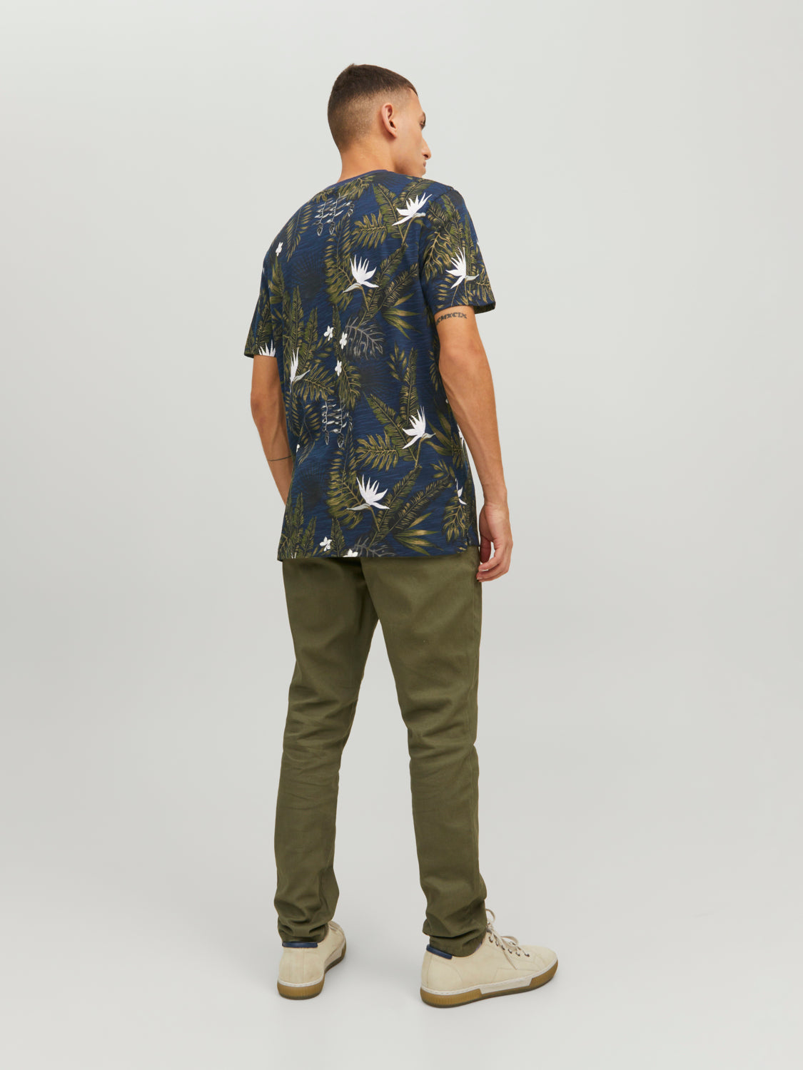 JPRBLATROPIC T-Shirt - Navy Blazer