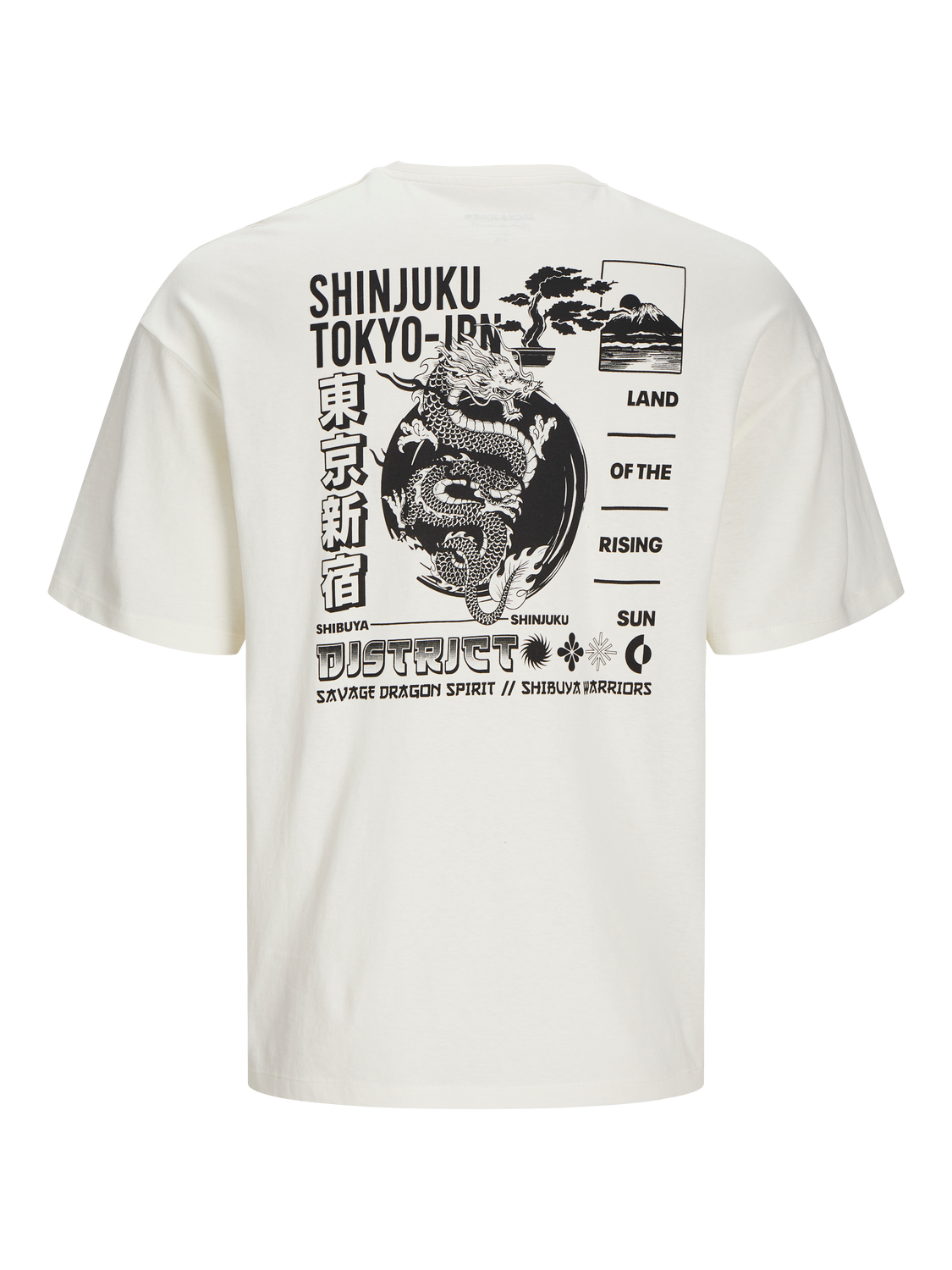 JORSHIBUYA T-Shirt - Egret