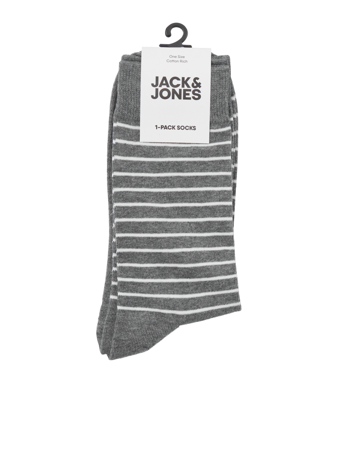 JACMILO Socks - Dark Grey Melange